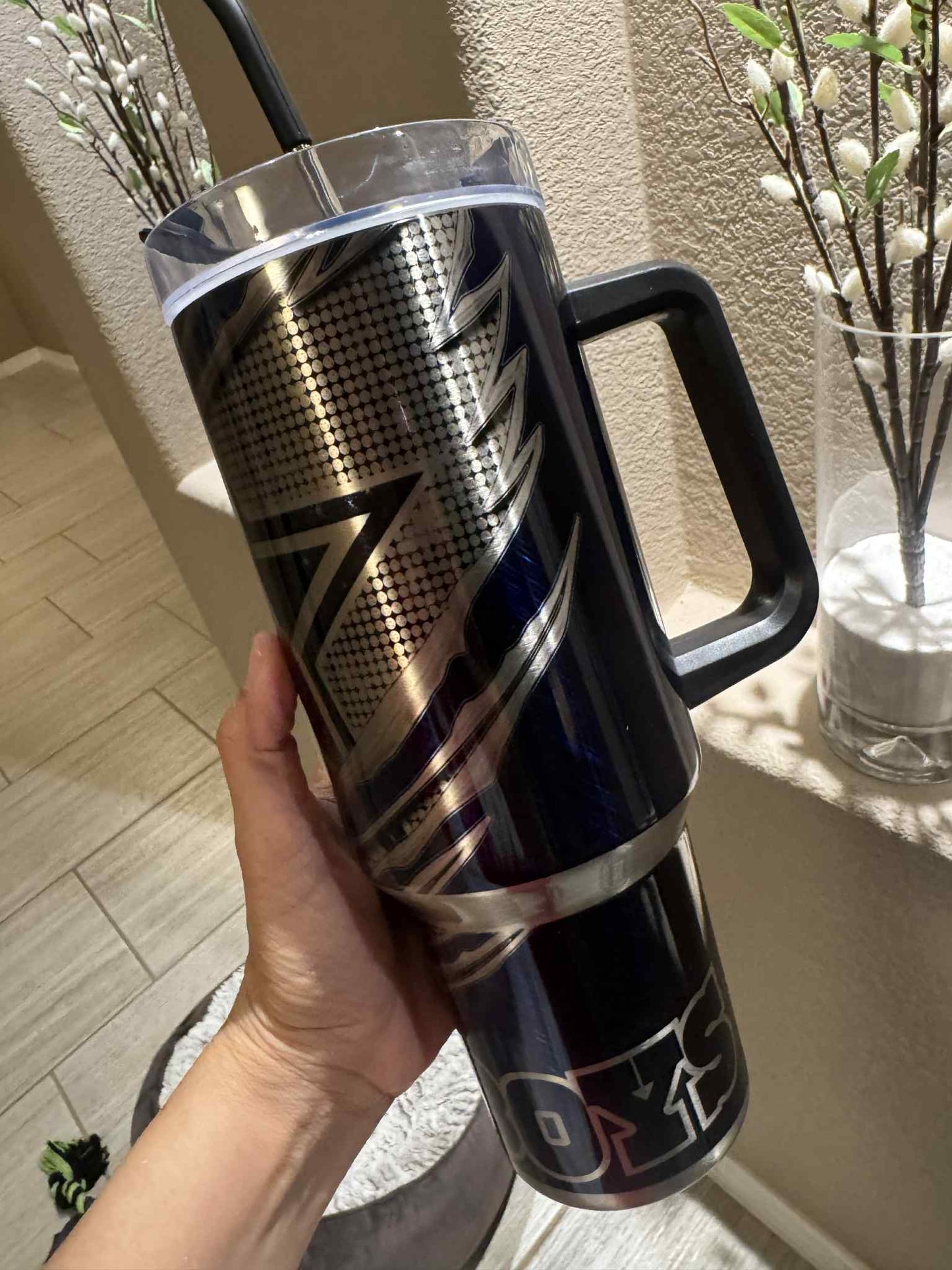 40 oz Dallas Cowboys  Tumbler Stain steels