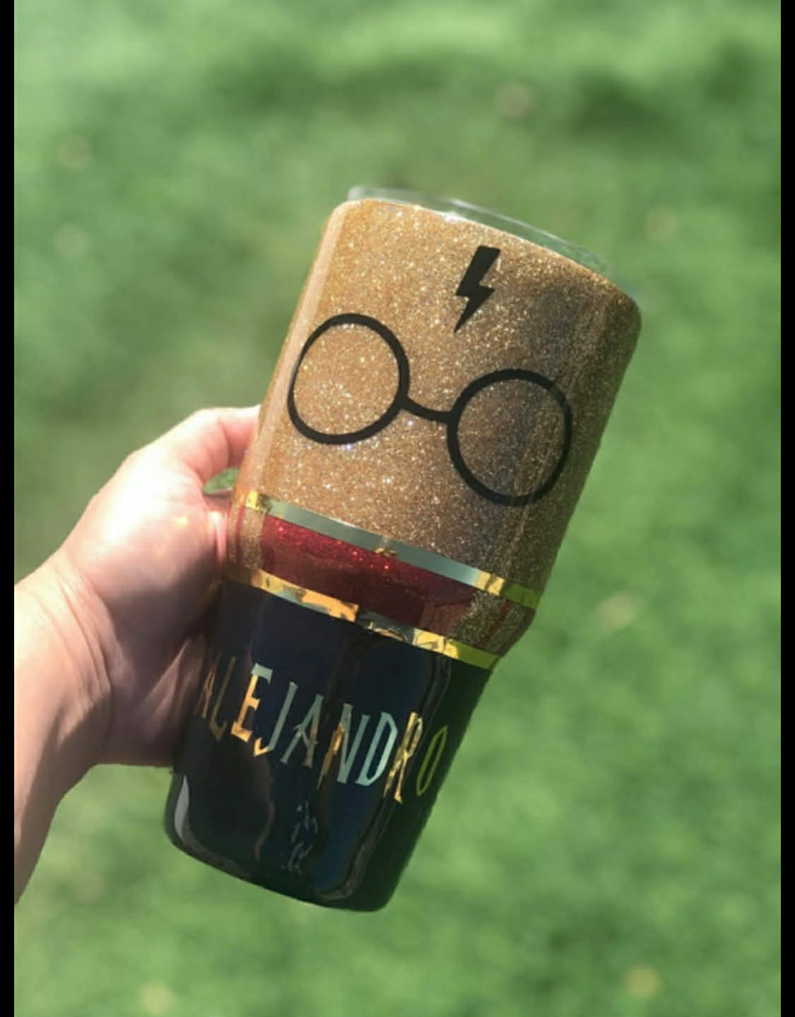 30 oz Harry Potter Glitter cup