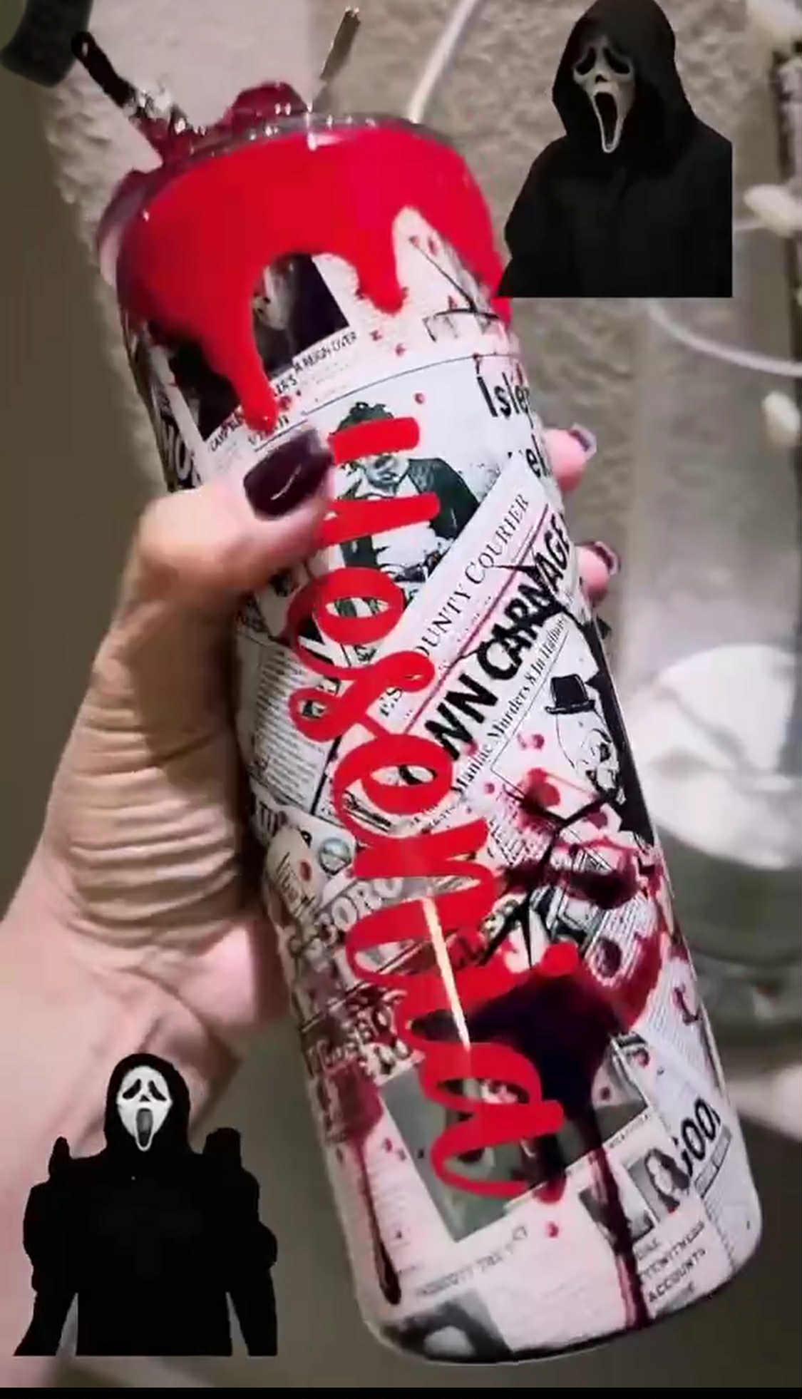 20 oz  Halloween-Themed Tumbler