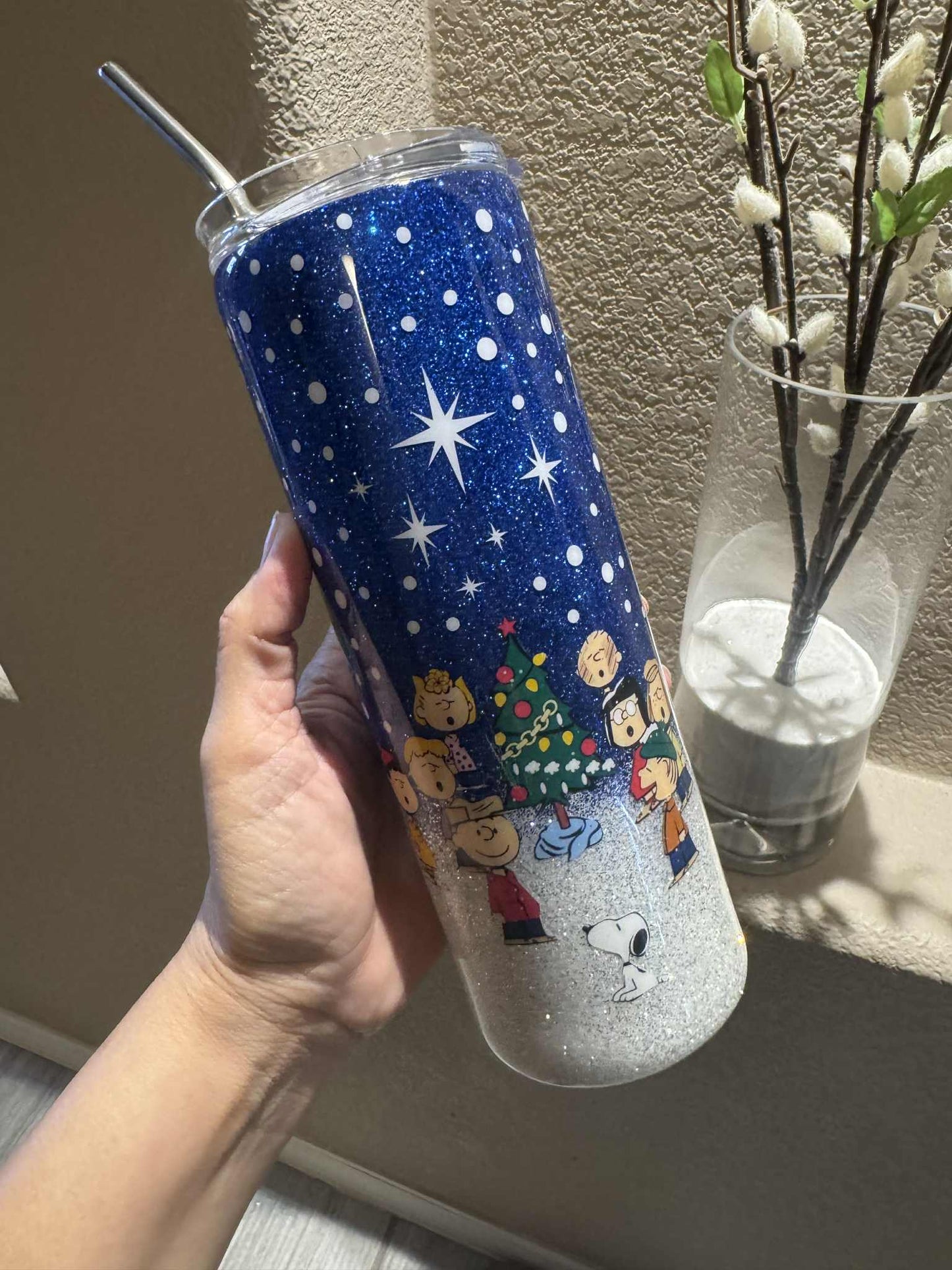 20oz Snoopy-Themed Tumbler