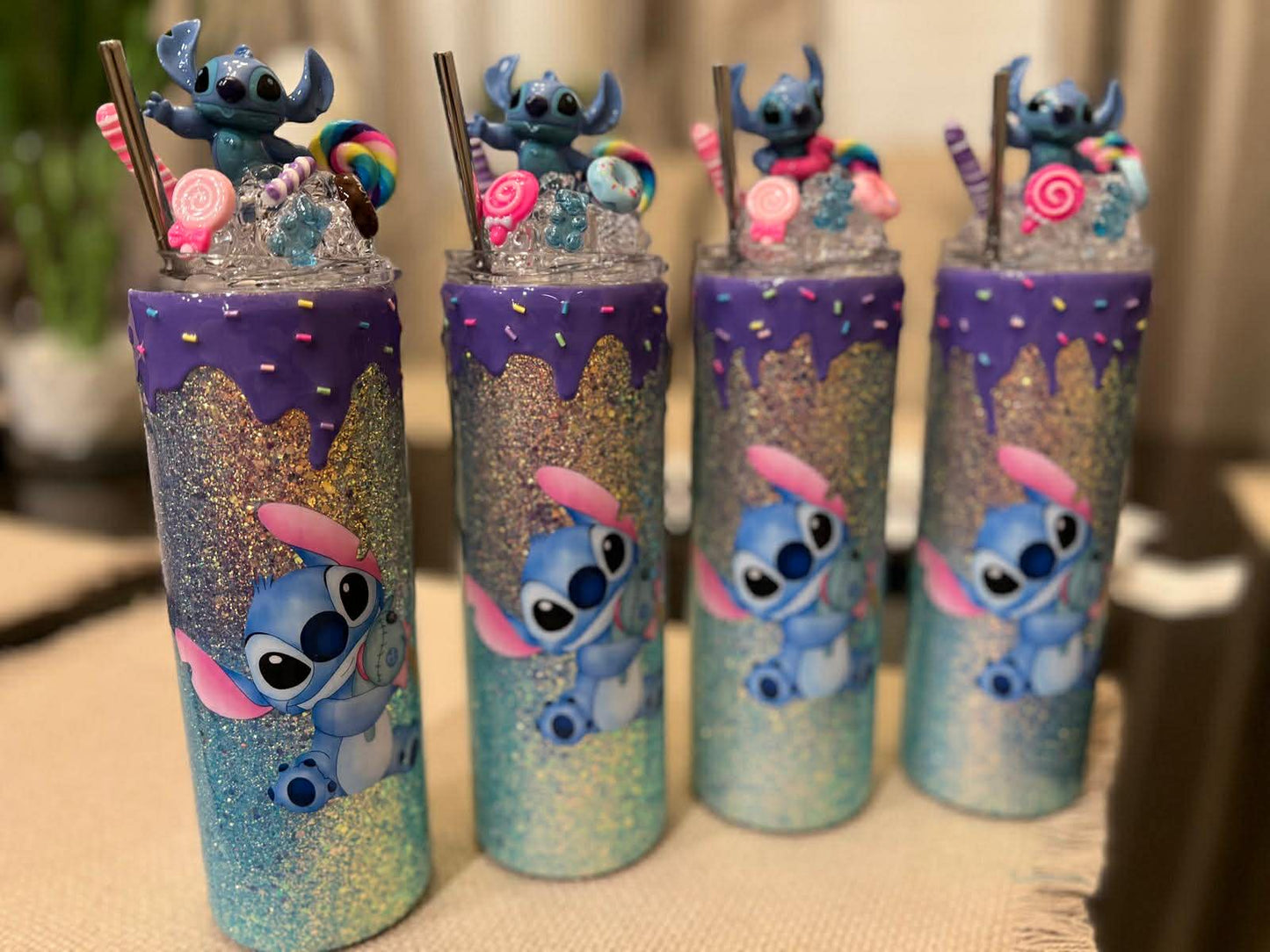 20 oz Stitch Themed Tumbler