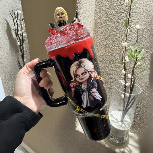 🔪Tumbler Tiffany valentine – 40 oz