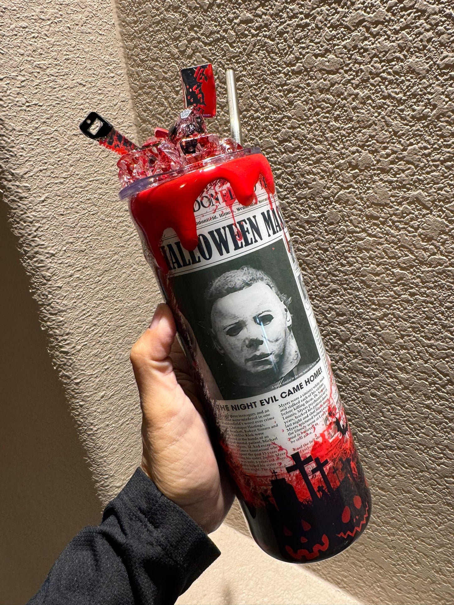 20 oz Halloween-Themed Tumbler