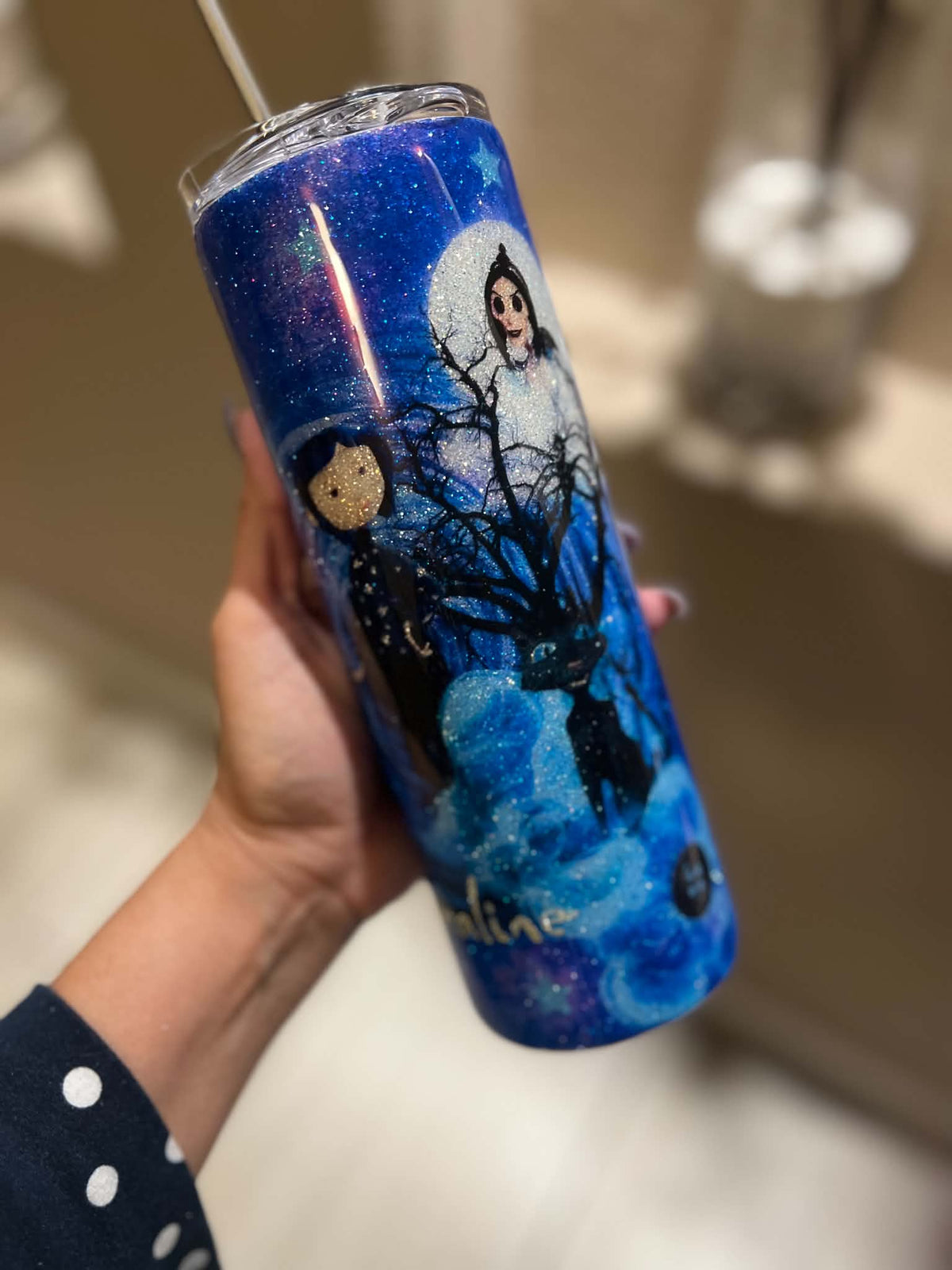 20 oz Coraline Themed Tumbler