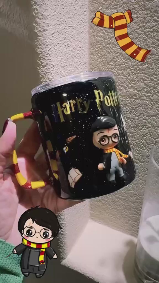 12 oz Harry Potter Glitter cup