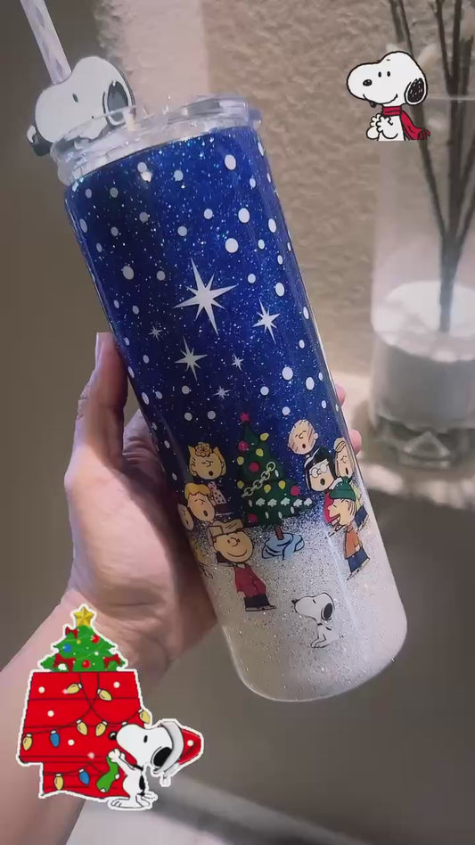 20oz Snoopy-Themed Tumbler