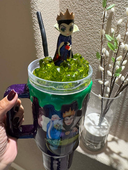 40 oz Evil Queen-Themed Tumbler