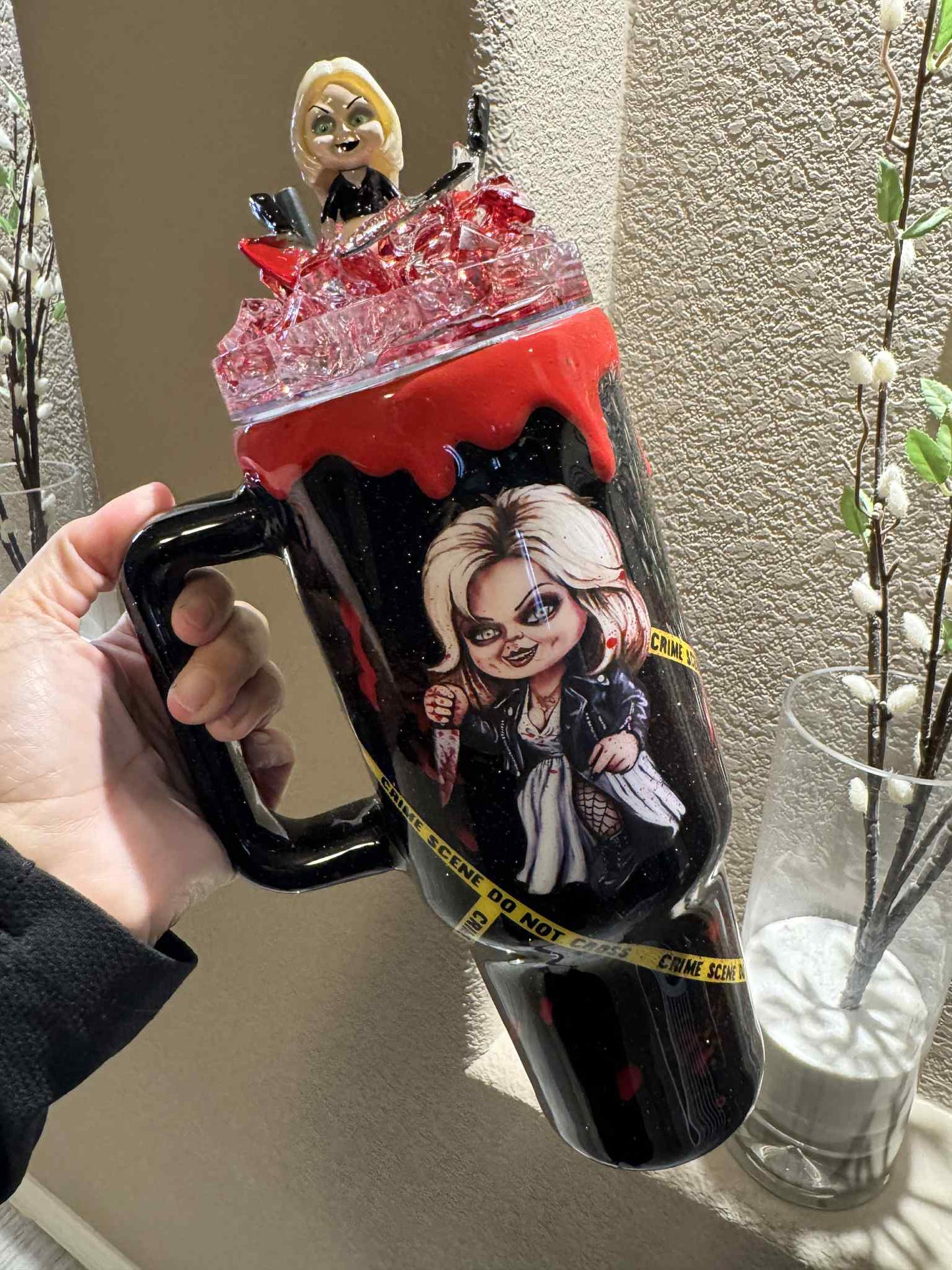 🔪Tumbler Tiffany valentine – 40 oz
