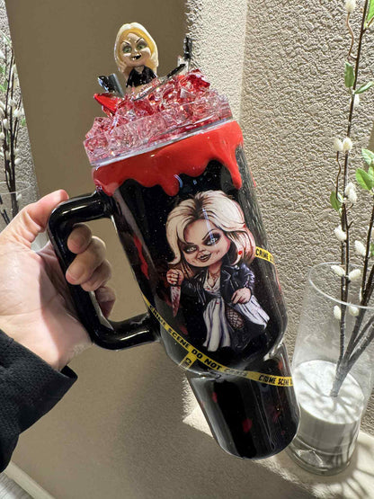 🔪Tumbler Tiffany valentine – 40 oz