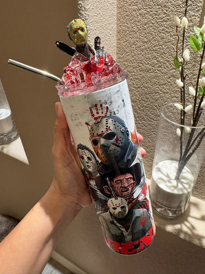 20 oz Jason Halloween-Themed Tumbler