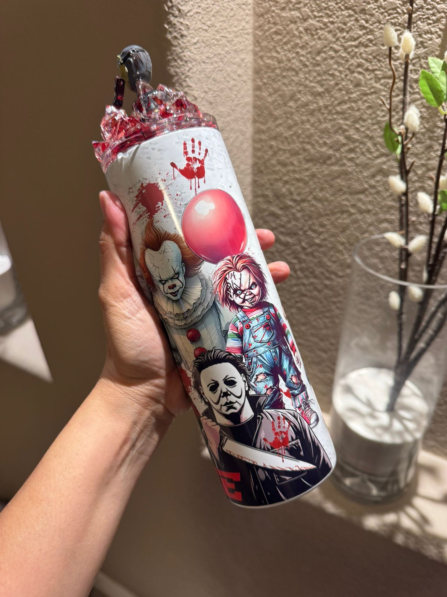 20 oz Jason Halloween-Themed Tumbler