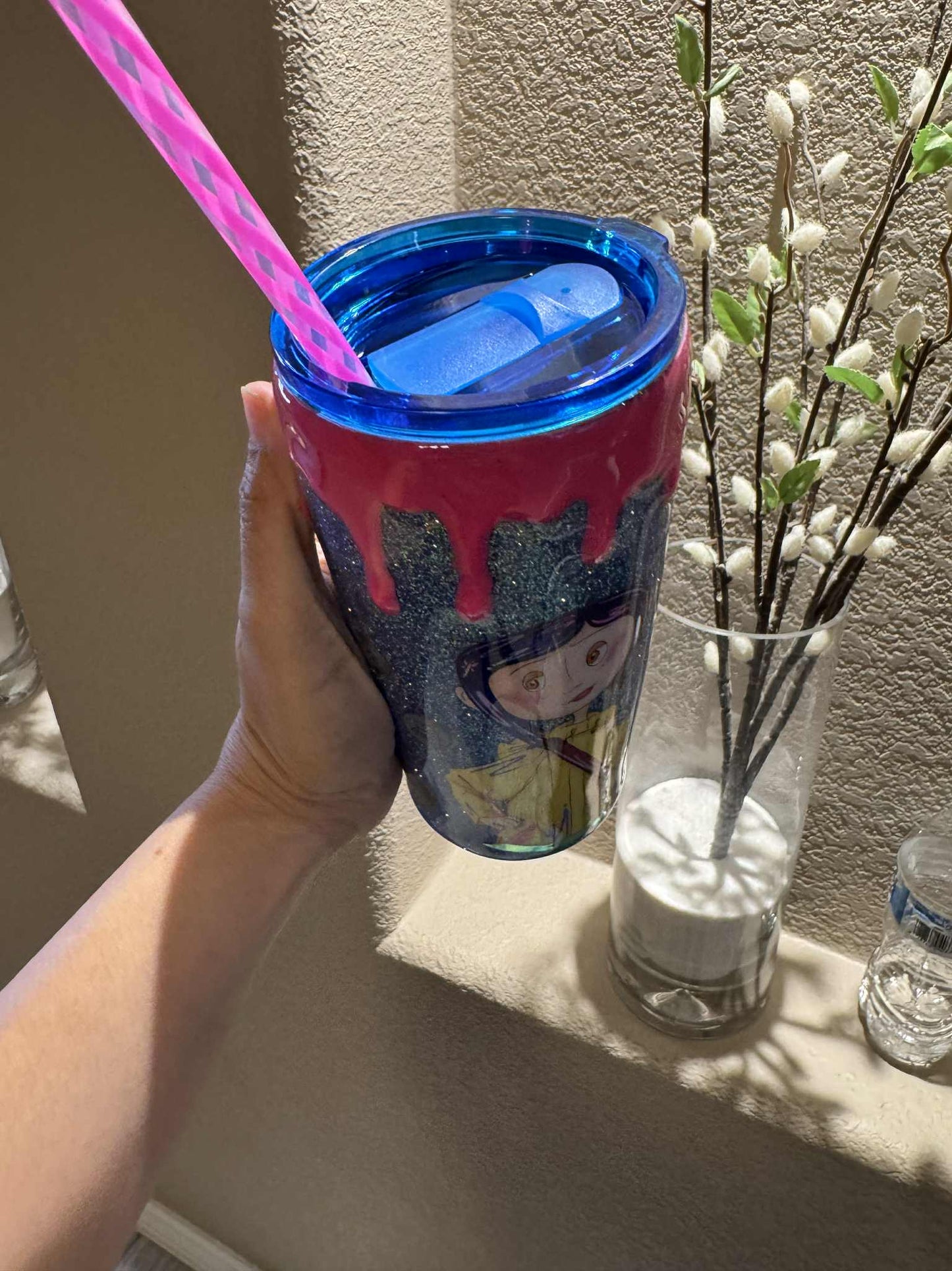 20oz Coraline-Themed Tumbler
