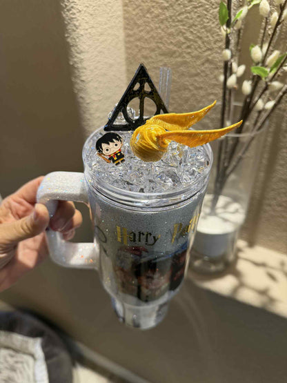 40 oz Harry Potter Glitter Tumbler