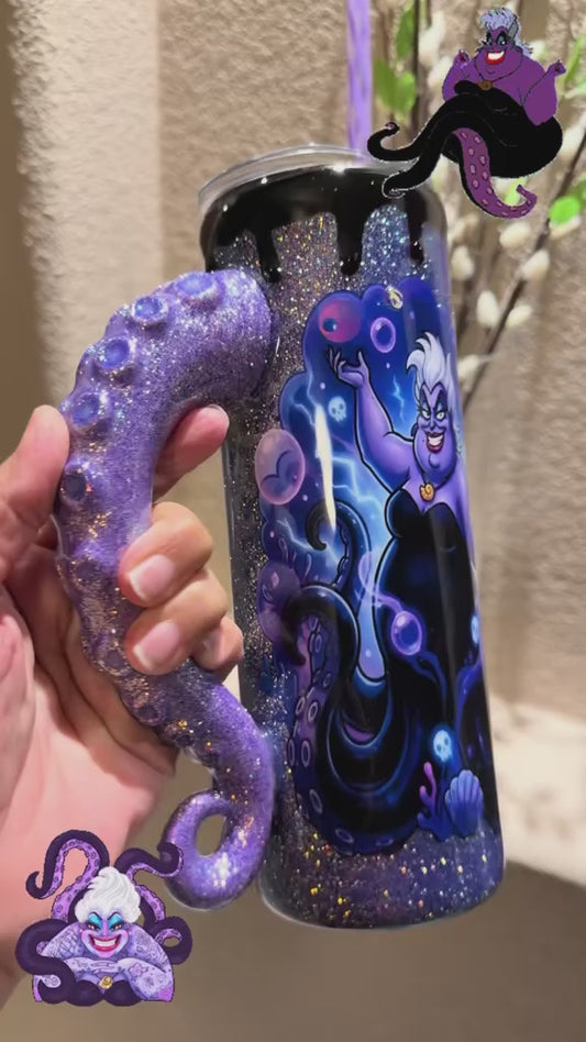 20 oz Ursula-Themed Tumbler