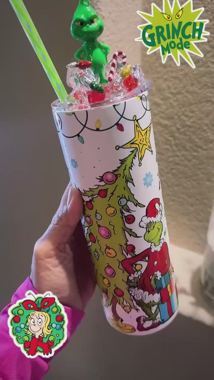 20oz Grinch Tumbler