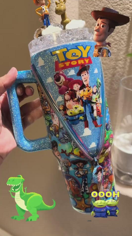 40oz   Toy Story Glitter Tumbler