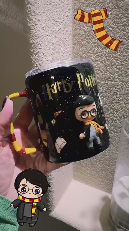 12 oz Harry Potter Glitter cup