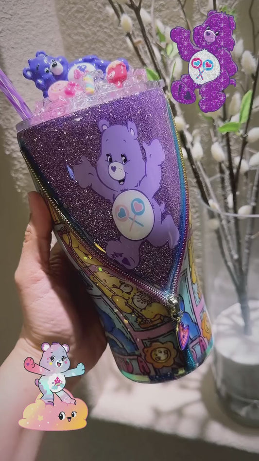 30oz Care Bears Themed Tumbler