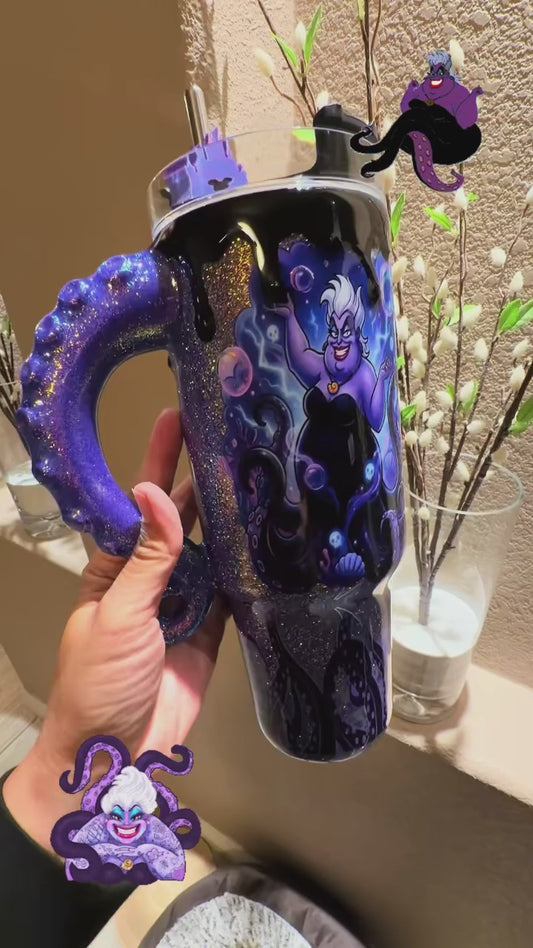 40 oz Ursula-Themed Tumbler