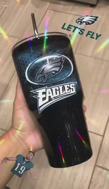 30 oz  EAGLES  Tumbler