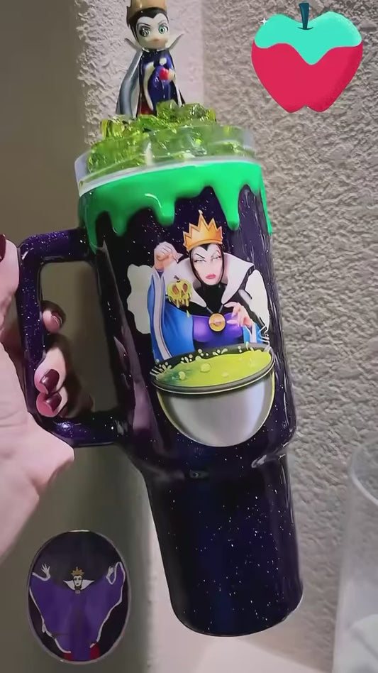 40 oz Evil Queen-Themed Tumbler