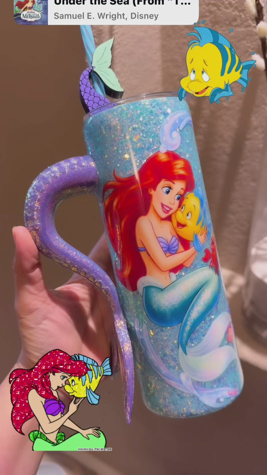 Tumbler Little Mermaid, Ariel– 20 oz