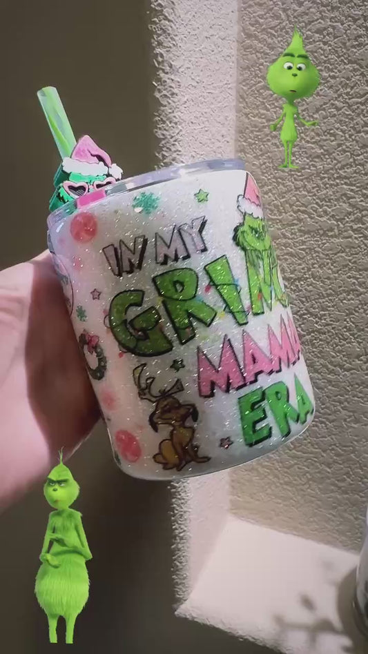 12oz Grinch cup Tumbler